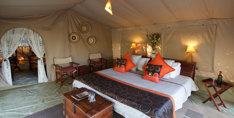 Luxury Tents - double & twin.